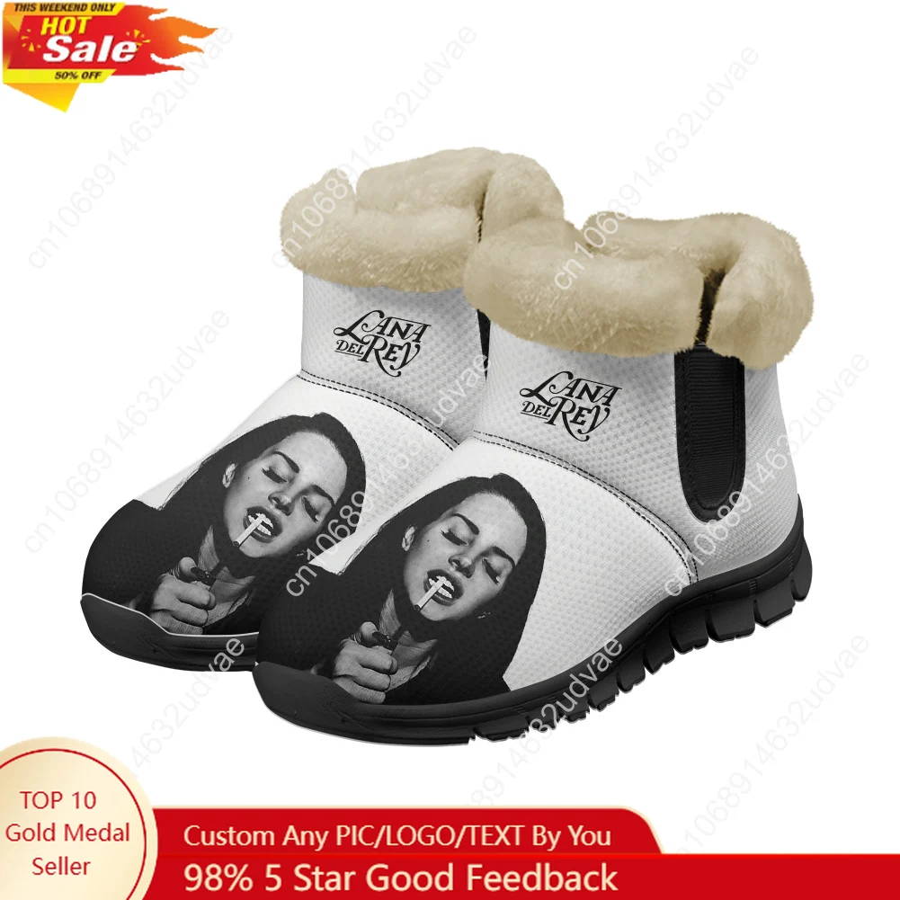 Women'S Shoes Casual Sneakers - Lana Del Rey Singer Plush Shoes