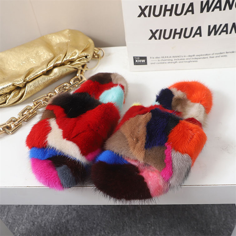 Women Shoes For Winter - Women's Fluffy Slippers Winter Home Slippers