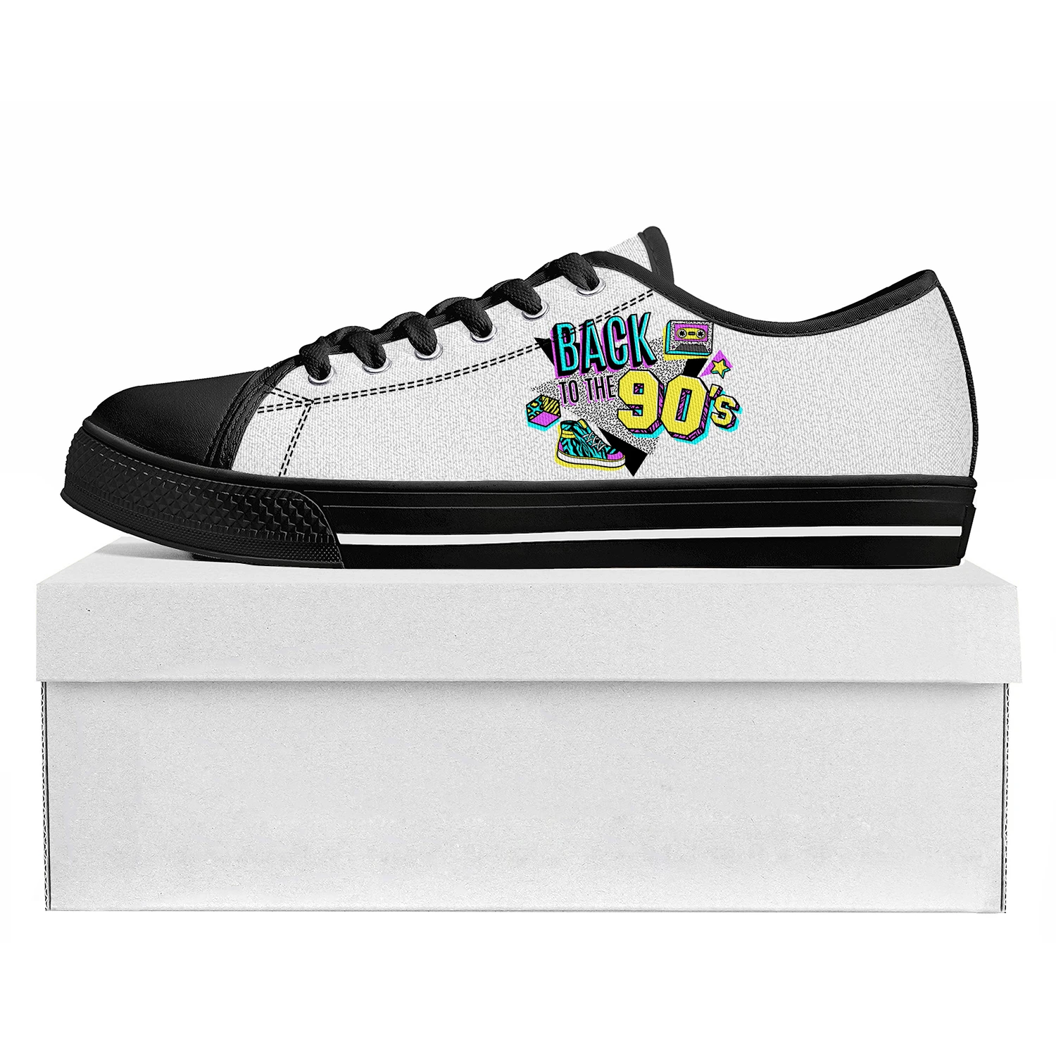 Women'S Shoes In The 90S - Funny Retro 80s 90s Icons Low