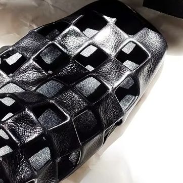 Mule Slip On - Women Black Caged Flat Sandals 2026