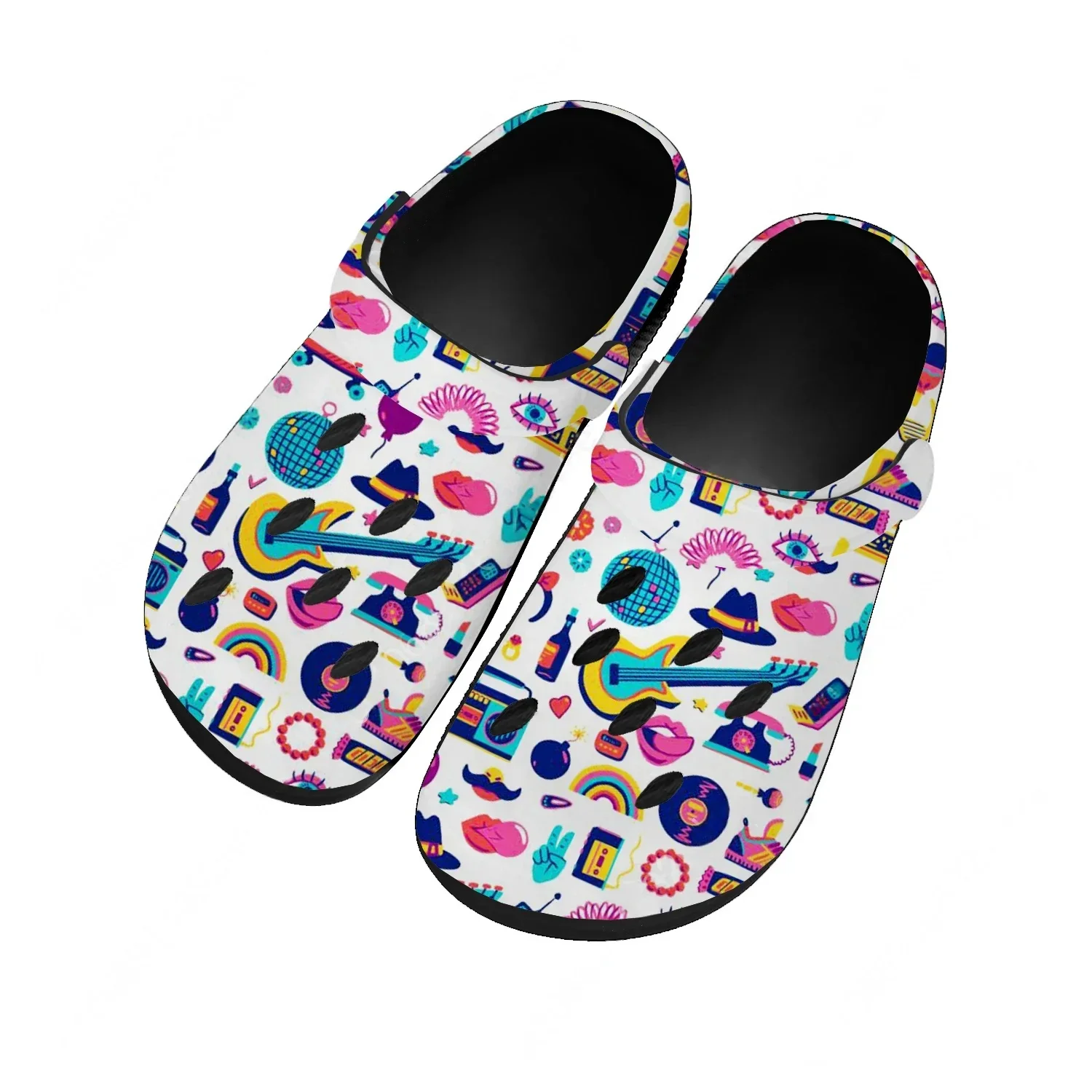 Women'S Shoes In The 90S - Funny Retro 80s 90s Icons Sandals