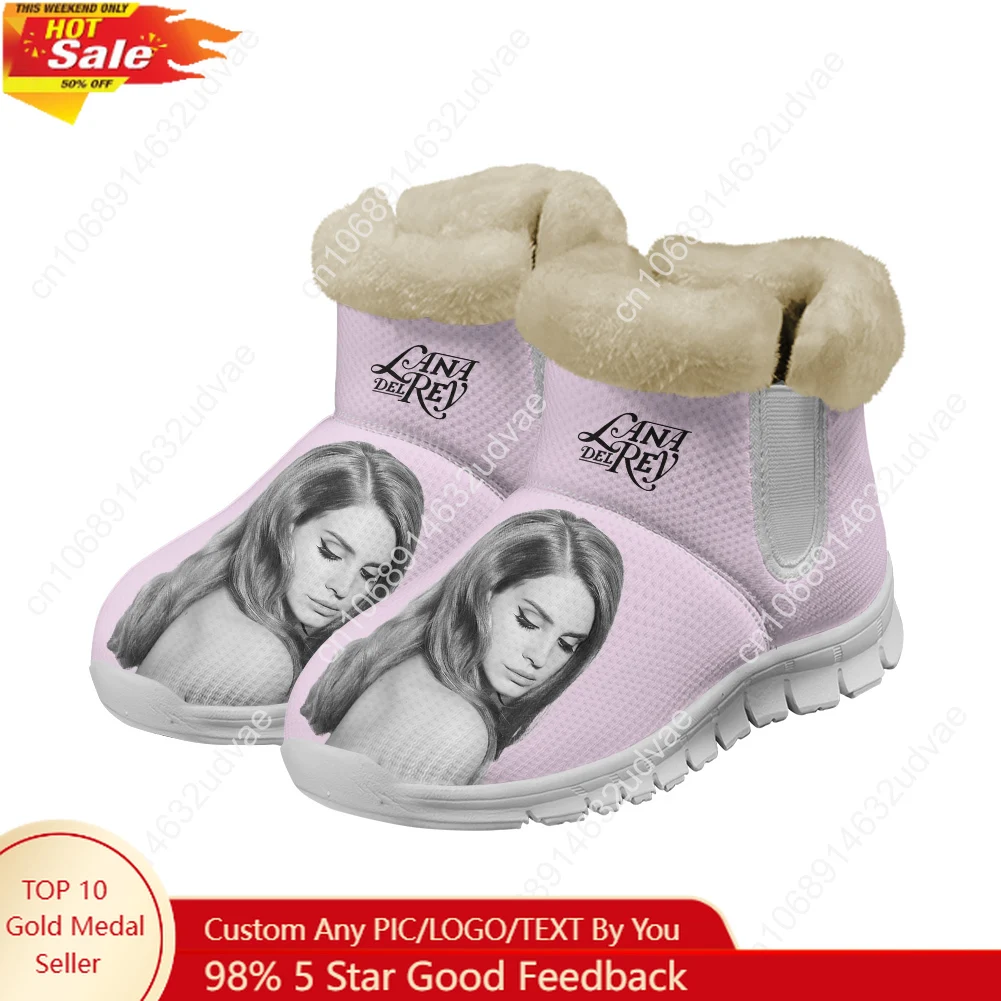Women'S Shoes Casual Sneakers - Lana Del Rey Singer Plush Shoes