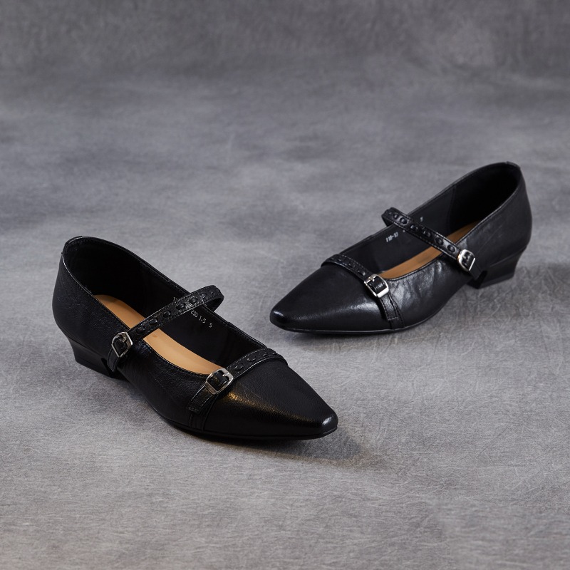 Brown Black Korea Women Flats  - огляд і ціна Women Shoes Black
