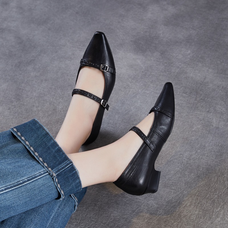 Brown Black Korea Women Flats  - огляд і ціна Women Shoes Black