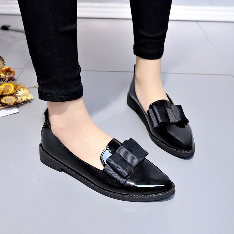Black/ Wine Red Patent Leather - огляд і ціна Women Shoes Black