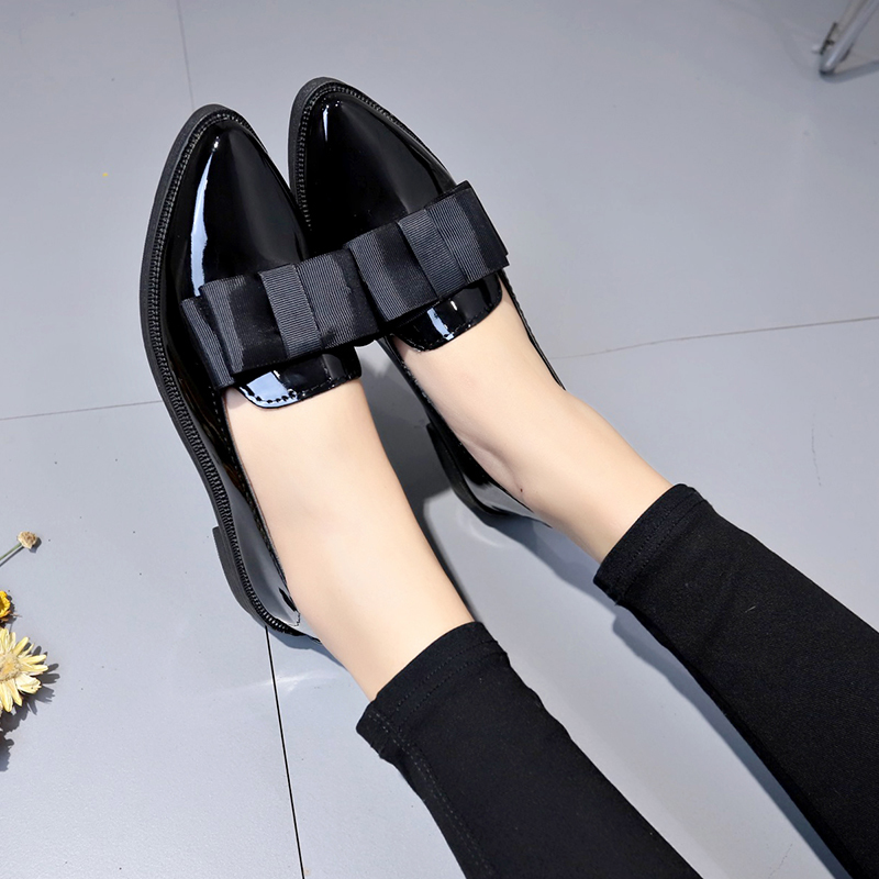 Black/ Wine Red Patent Leather - огляд і ціна Women Shoes Black
