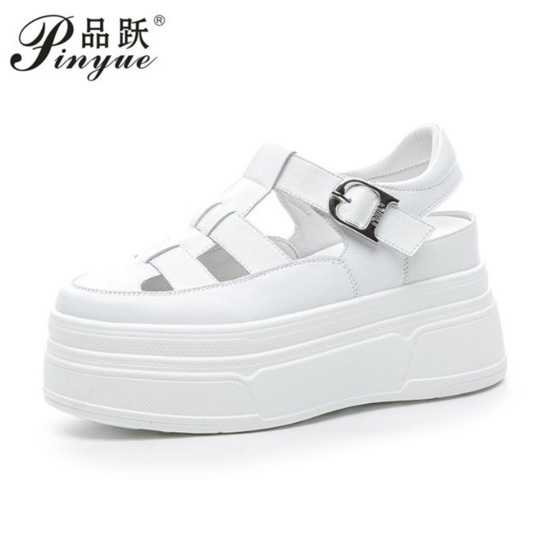 8.5cm Hollow Full Cow Genuine  - огляд і ціна Women'S Shoes Casual Sneakers