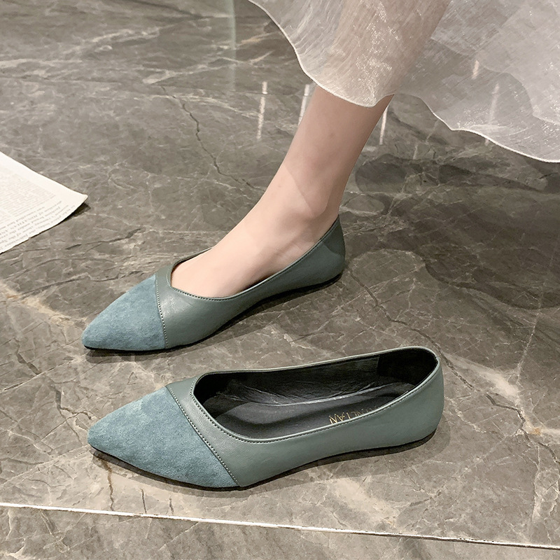 Flat black leather shoes for w - огляд і ціна Women Shoes Black