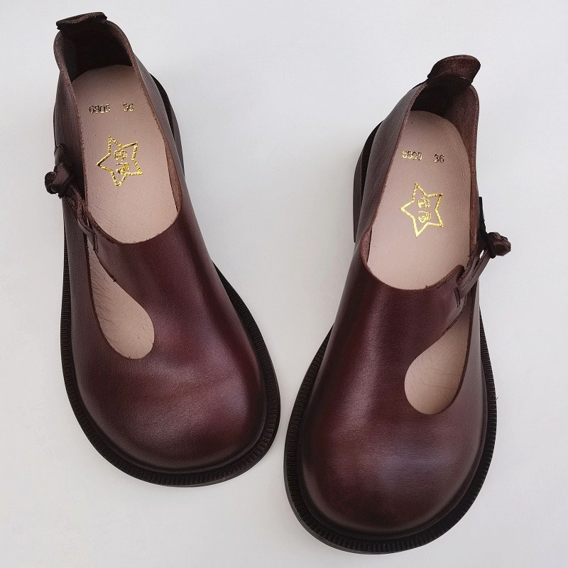 Careaymade-Genuine Leather Big - огляд і ціна Women Shoes Black