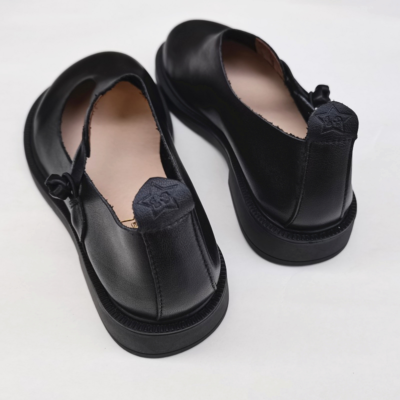 Careaymade-Genuine Leather Big - огляд і ціна Women Shoes Black