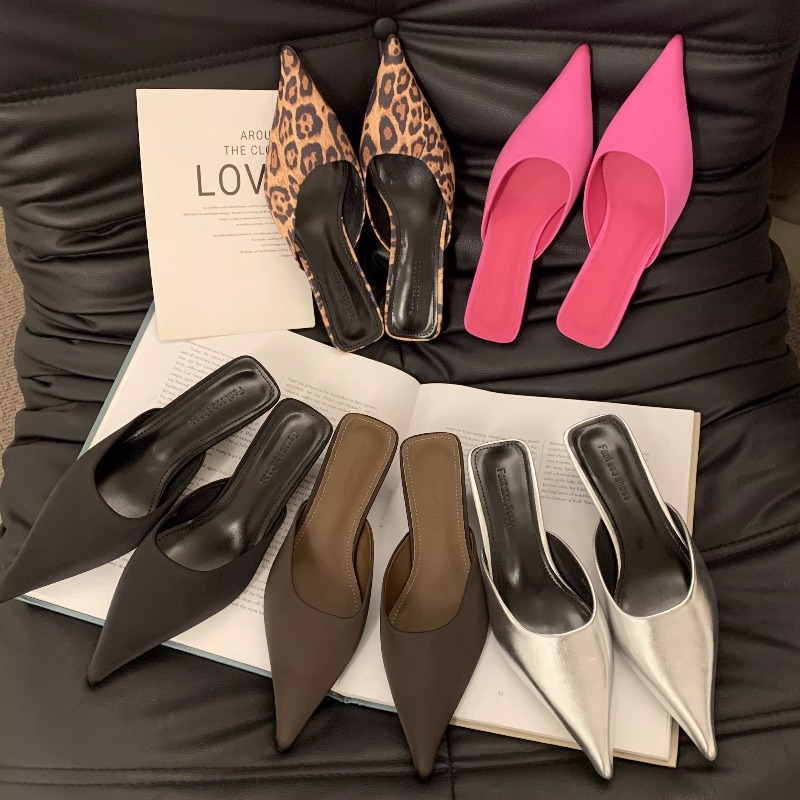 New Luxury Pointed Toe Women M - огляд і ціна Mule Slip On