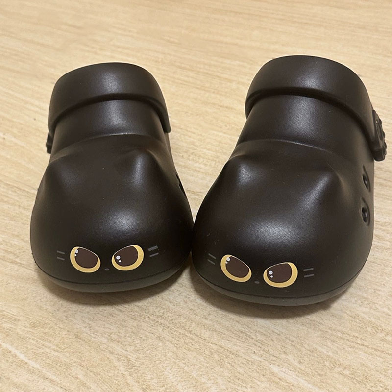 New creative black cat slipper - огляд і ціна Mule Slip On