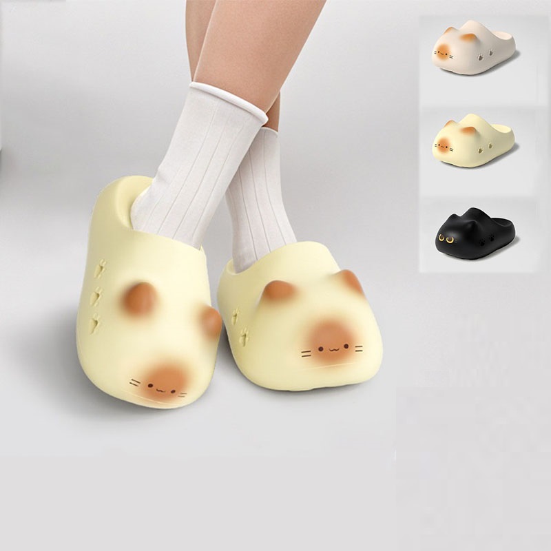 New creative black cat slipper - огляд і ціна Mule Slip On