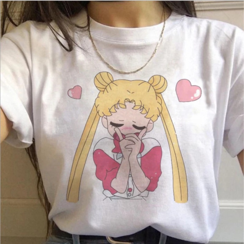 T Shirt 90s Anime Sailor Moon  - огляд і ціна Women'S Shoes In The 90S
