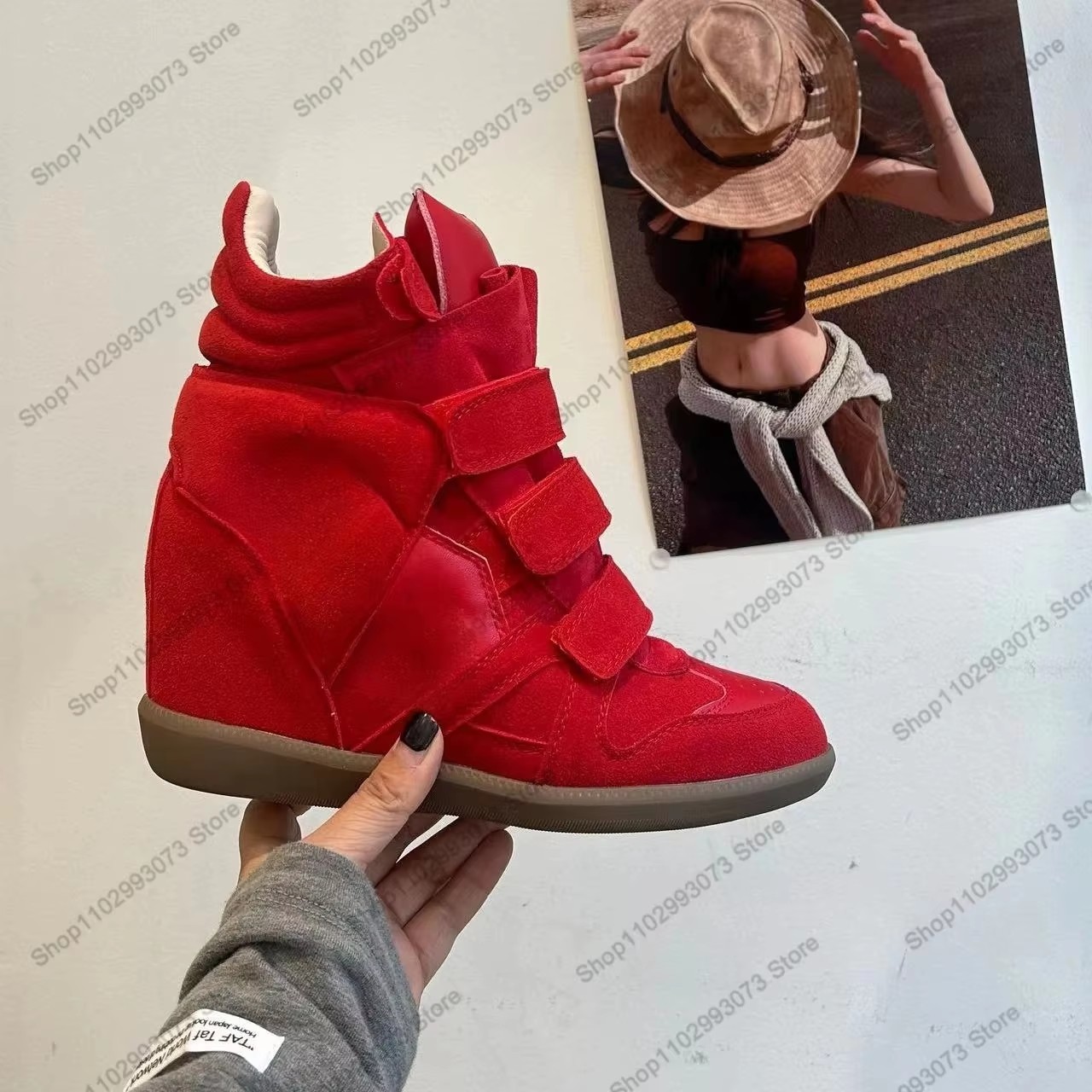 Women Hidden Wedge Heel High‑T - огляд і ціна Women'S Shoes Casual Sneakers