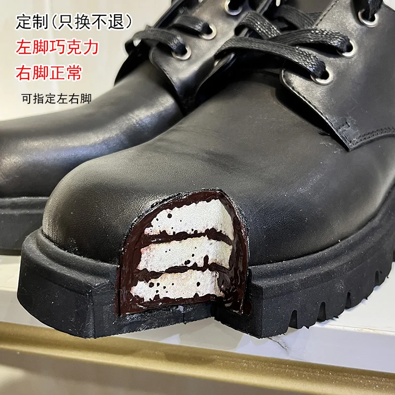 Cake Thick Bottom Derby Shoes  - огляд і ціна Women Shoes Black